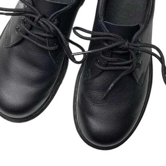 Dr. Martens Black 1461 Softy T Leather Shoes Size 5 - Picture 7 of 9